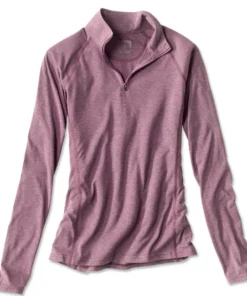 Orvis WOMEN'S Drirelease Quarter Zip Long Sleeve Off The Water
