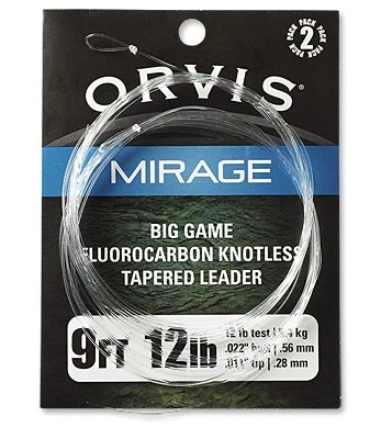 Orvis Mirage Big Game Leaders 2PK Leaders & Tippet 1 Orvis Mirage Big Game Leaders 2PK Leaders & Tippet