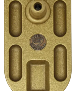 Rod & Rivet Vises Regal Medallion Vise With Bronze Pocket Base