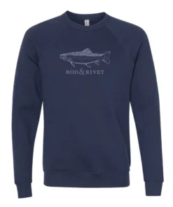 Rod & Rivet Off The Water Rod And Rivet Brook Trout Sweatshirt