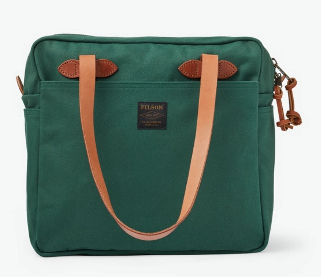 Luggage And Everyday Carry Filson Tote Bag With Zipper In Colors 1 Luggage And Everyday Carry Filson Tote Bag With Zipper In Colors