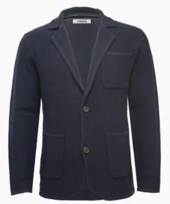 Hommard Cashmere Knit Jacket Jackets Sweaters Vests