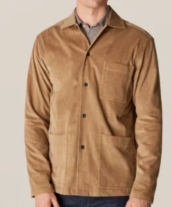 Off The Water Eton Cotton Corduroy Overshirt