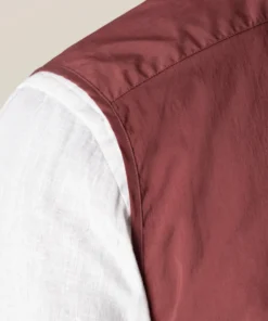 Eton Wind Vest In Red Off The Water