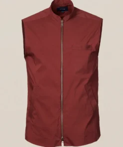 Eton Wind Vest In Red Off The Water