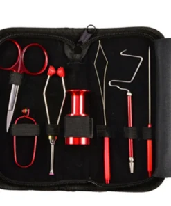 Umpqua Dreamstream 7PC Fly Tying Tool Set RED Fly Tying Vises And Tools