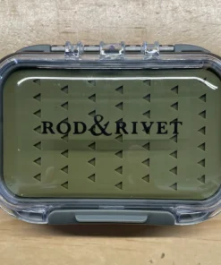 Rod And Rivet Accessories Double Sided Waterproof Silicon Fly Box Small