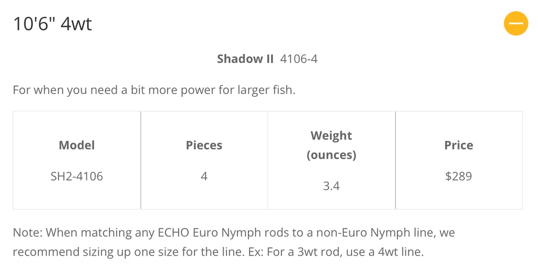 Echo Shadow II ESN Fly Rod Rods & Reels 4 Echo Shadow II ESN Fly Rod Rods & Reels