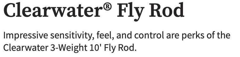 Rods & Reels Orvis Clearwater ESN Fly Rod 10FT 2wt, 3wt, 4wt 2 Rods & Reels Orvis Clearwater ESN Fly Rod 10FT 2wt, 3wt, 4wt