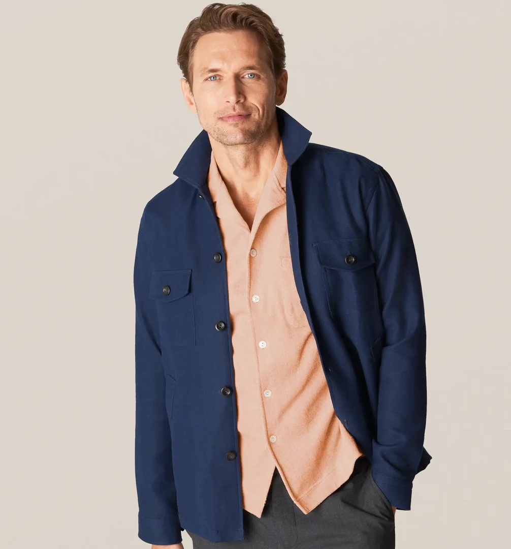 Eton Orange Terry Cloth Resort Shirt Off The Water 3 Eton Orange Terry Cloth Resort Shirt Off The Water