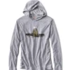 Orvis Logo Drirelease Hoodie In Grey Off The Water