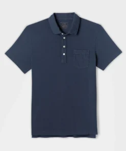 Casual Shirts Billy Reid Pensacola Polo Navy