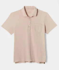 Billy Reid Pensacola Polo Blush Casual Shirts 7 Billy Reid Pensacola Polo Blush Casual Shirts