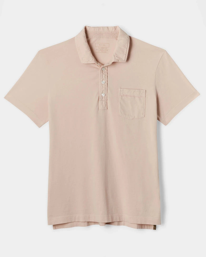 Billy Reid Pensacola Polo Blush Casual Shirts 4 Billy Reid Pensacola Polo Blush Casual Shirts