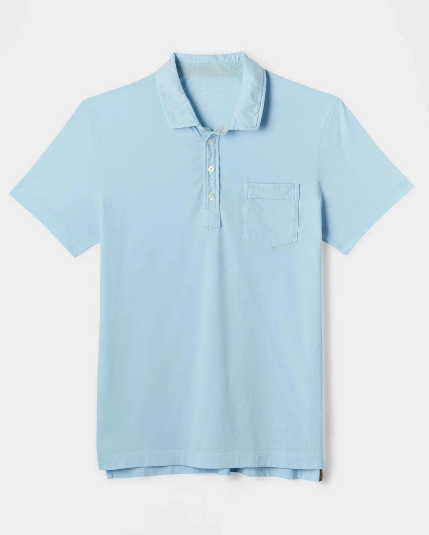 Casual Shirts Billy Reid Pensacola Polo Sky Blue 2 Casual Shirts Billy Reid Pensacola Polo Sky Blue